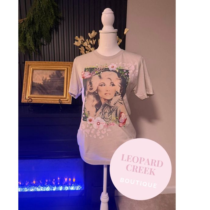 Dolly Vintage Style Leopard Tee