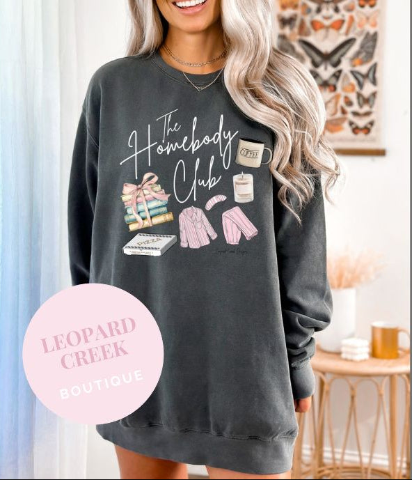 Homebody Club Cozy Crewneck