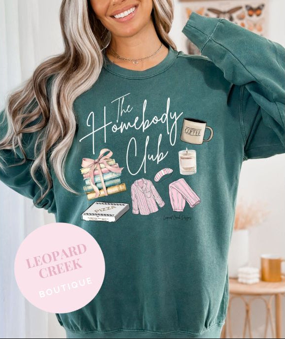 Homebody Club Cozy Crewneck