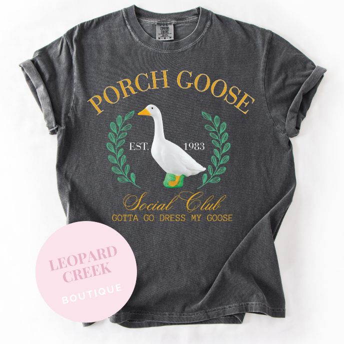 Porch Goose Graphic Tee