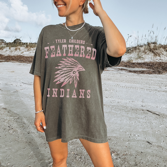 Feathered Indians Graphic Tee