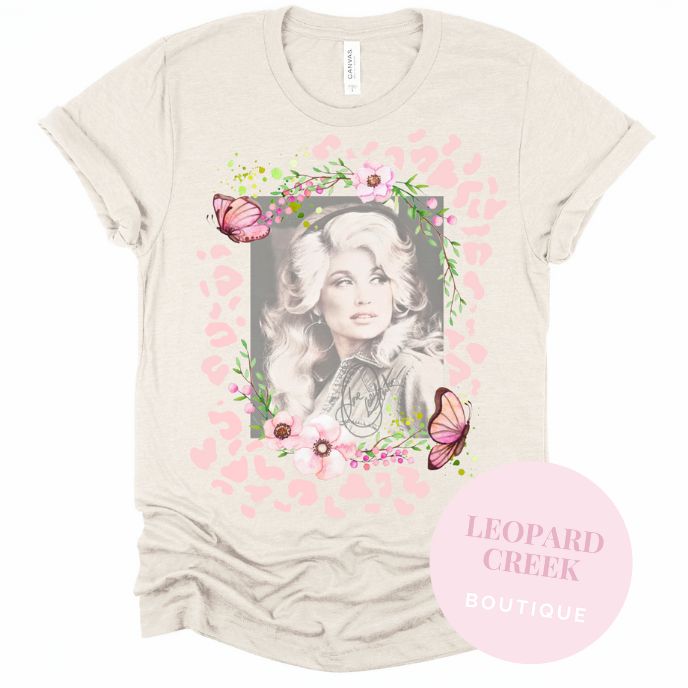 Dolly Vintage Style Leopard Tee