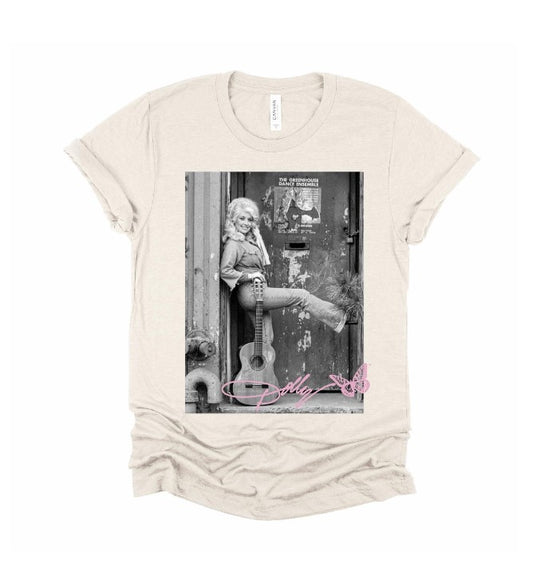 Dolly Parton Vintage Style Guitar Tee