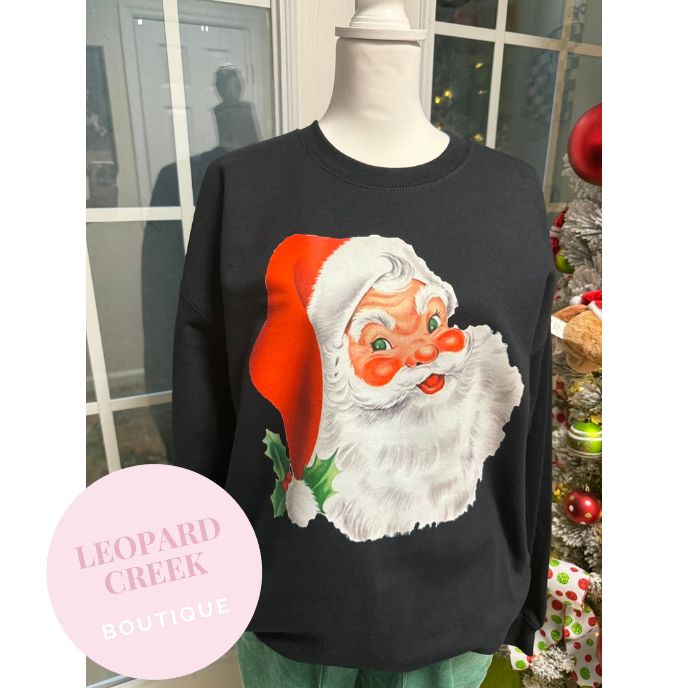 Vintage Santa Crewneck
